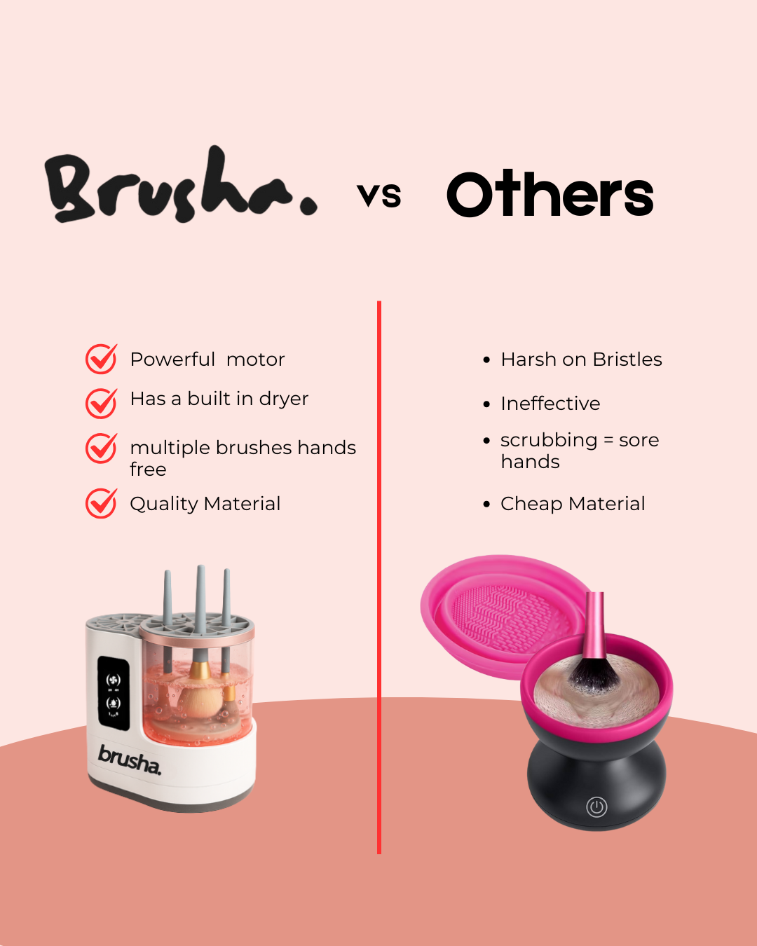 Brusha™ Automatic Makeup brush Cleaner